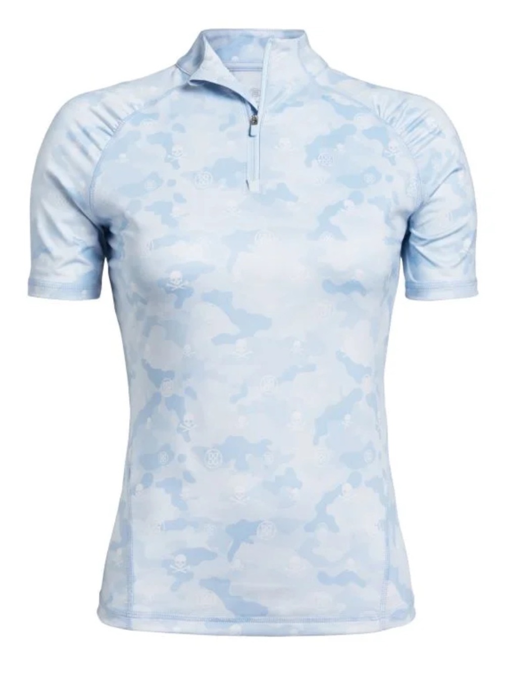 G/FORE Woman’s Icon Camo Tech Jersey Quarter Zip Golf Top Small